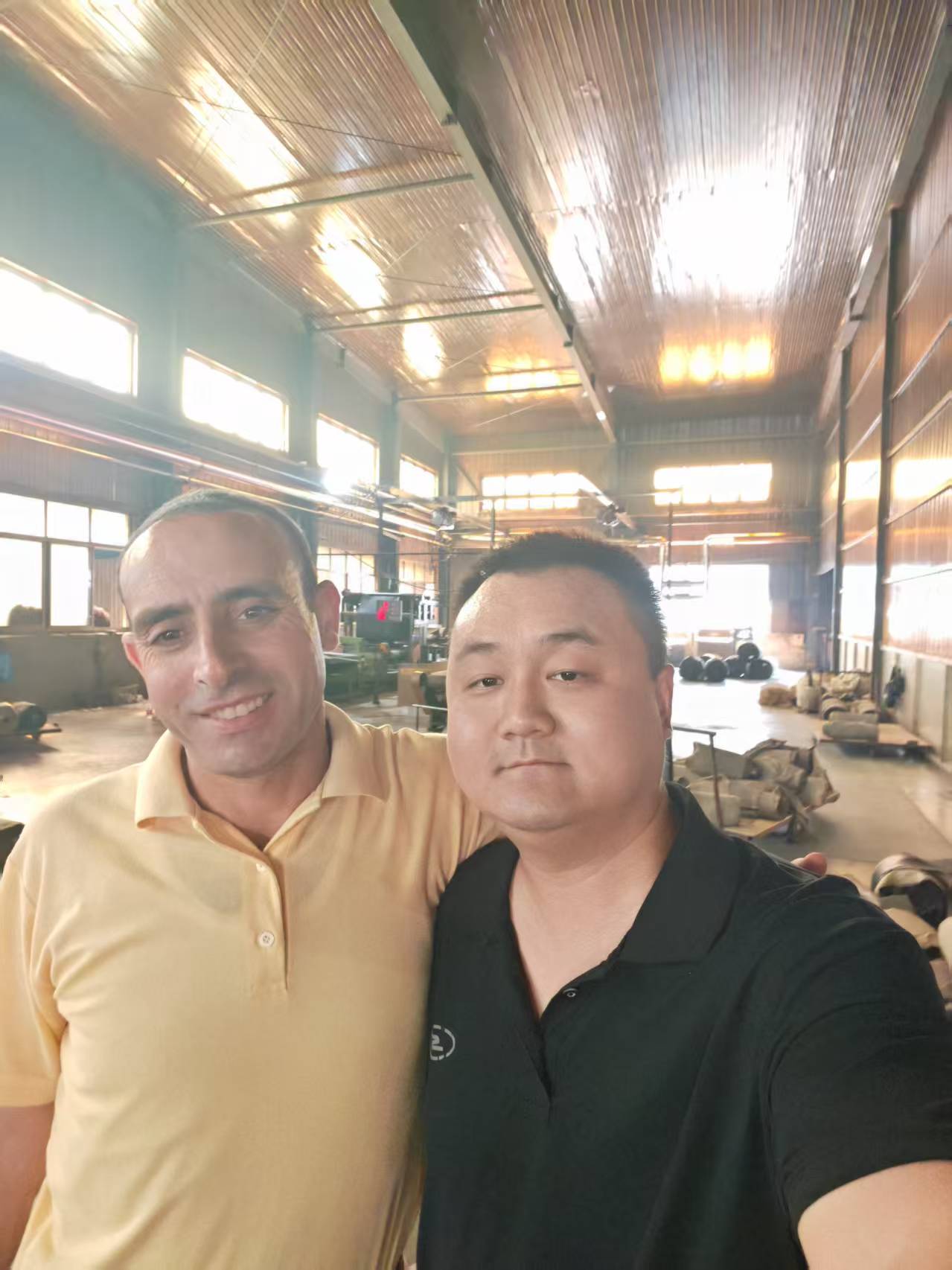 Customer Visits Tire Manufacturing Factory